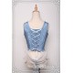 Krad Lanrete Le Retentissement De Versailles SP Shirred Top, Corset Top and Open Front Skirt Sets(Limited Reservation/7 Colours/Full Payment Without Shipping)